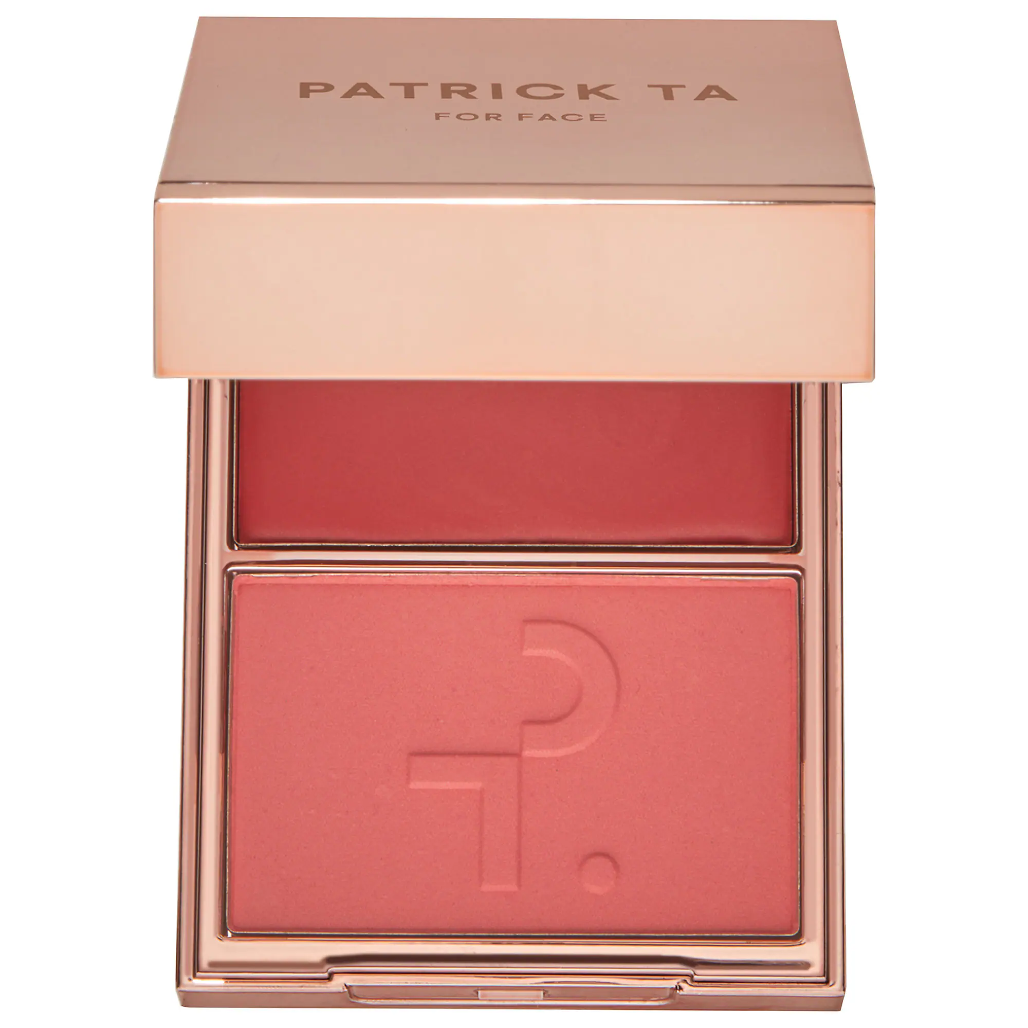 PATRICK TA Major Headlines Double-Take Crème & Powder Blush Duo She's That Girl - soft pinkout of Stock