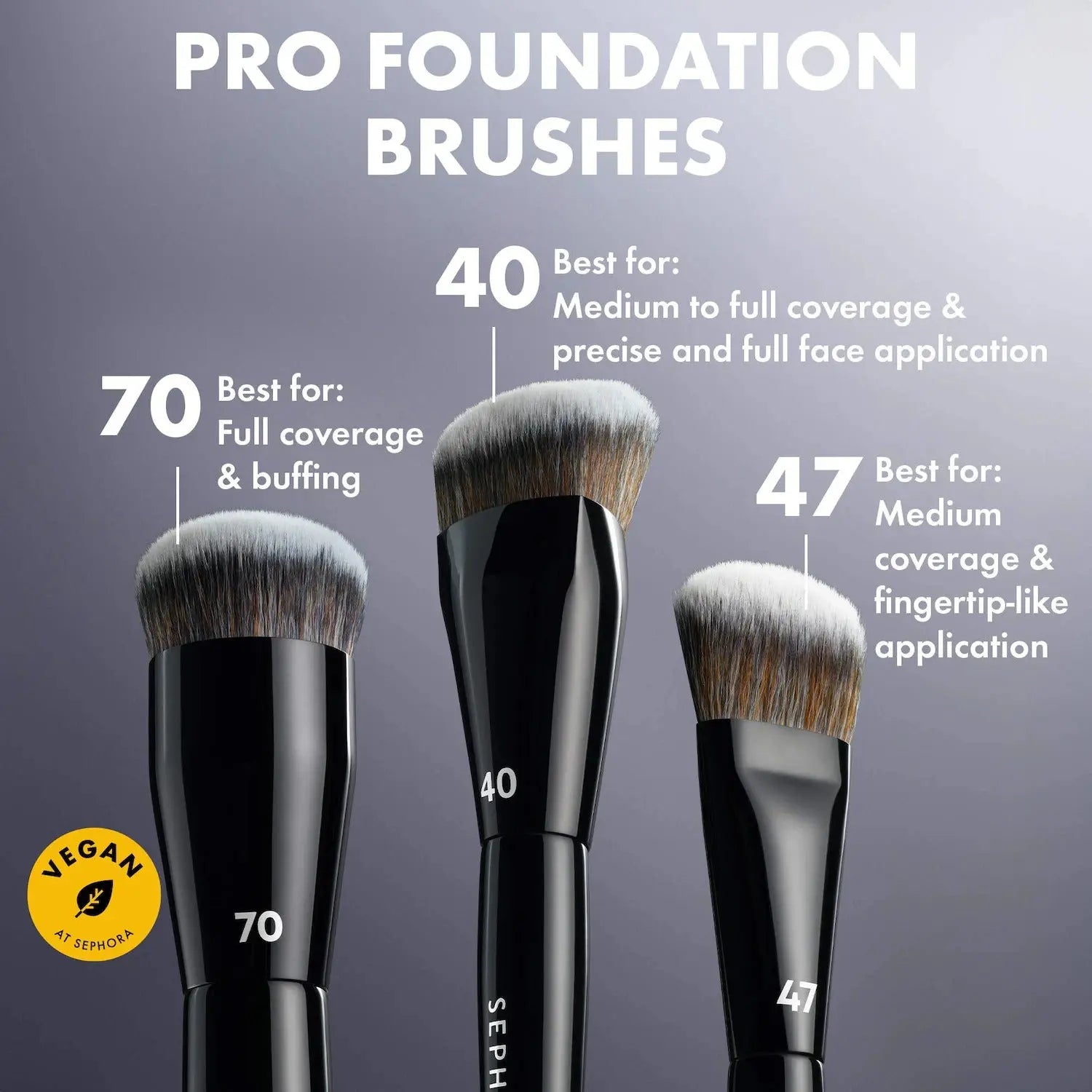 SEPHORA COLLECTION PRO Foundation Brush #40