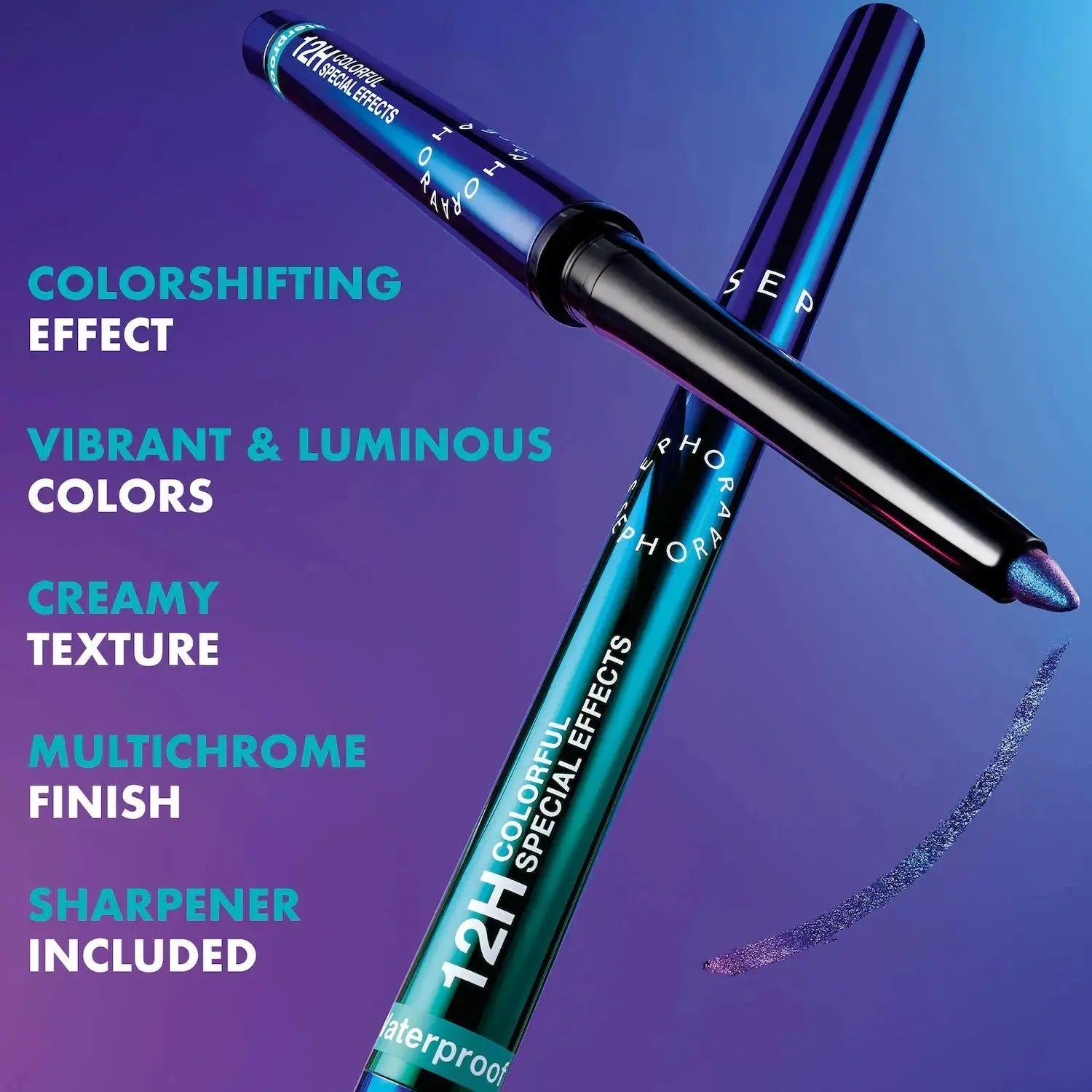 Sephora - 12H Colorful Special Effects Multichrome Eyeliner