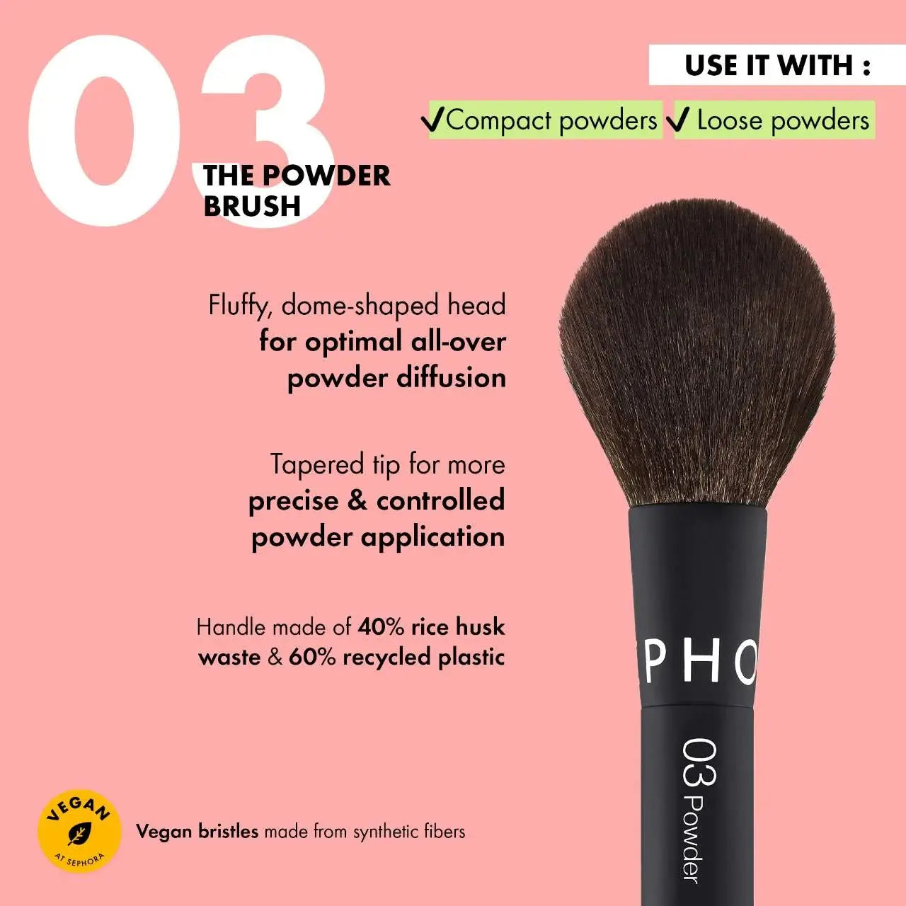 Sephora Collection 03 The Powder Brush 03