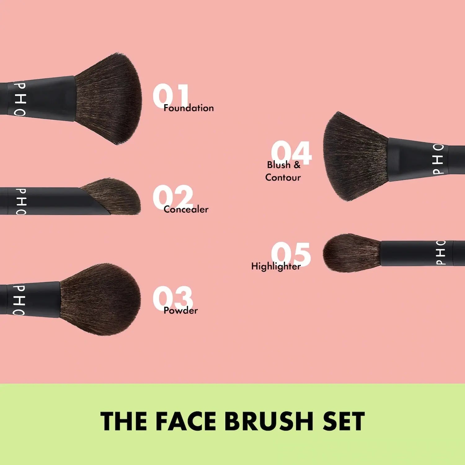 Sephora Collection The Face Brush Set Face Brush