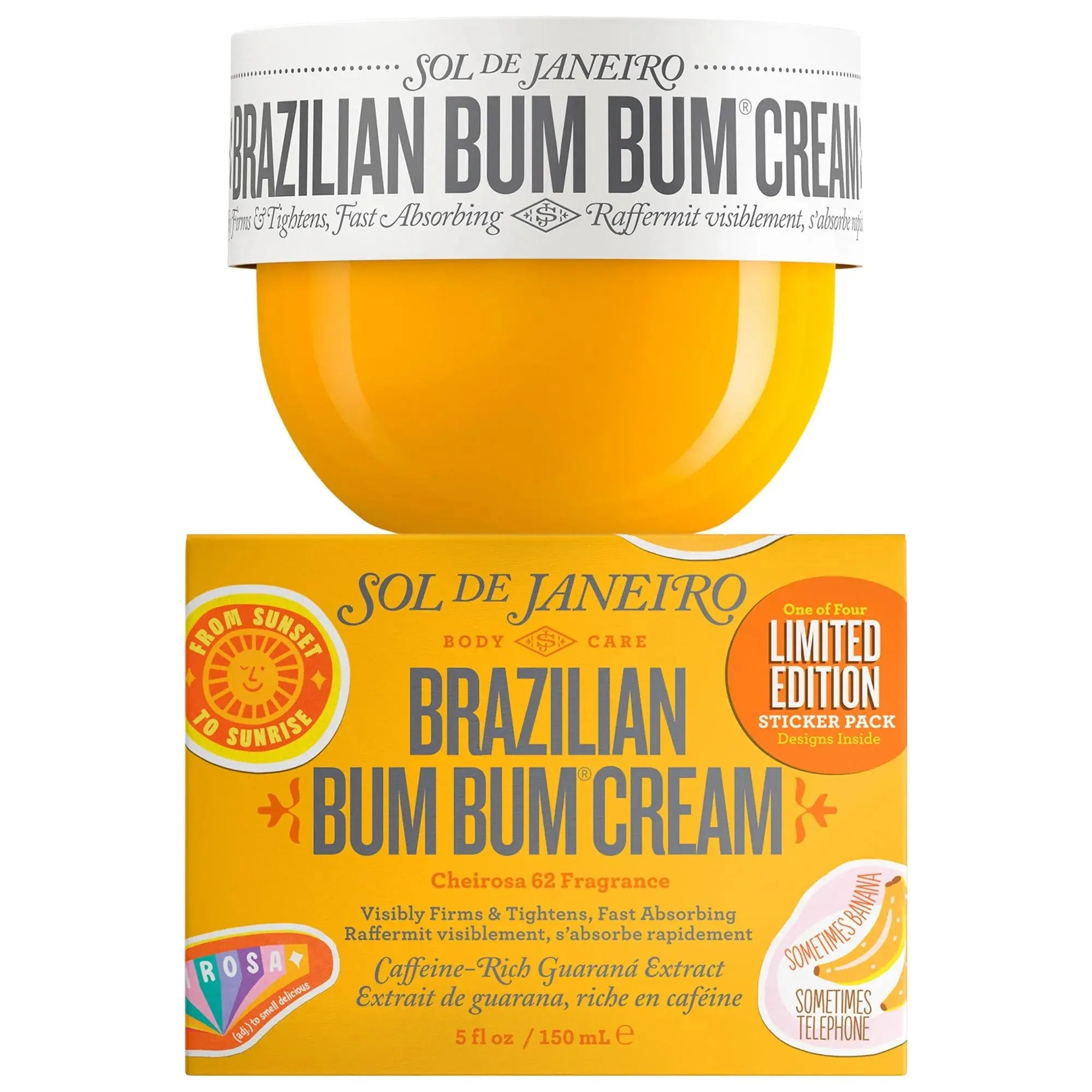 Sol de Janeiro - Brazilian Bum Bum Visibly Firming Refillable Body Cream with Caffeine-Rich Guaranà