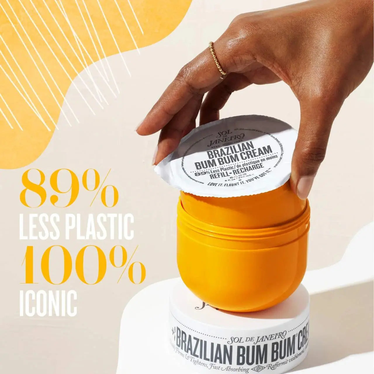 Sol de Janeiro - Brazilian Bum Bum Visibly Firming Refillable Body Cream with Caffeine-Rich Guaranà