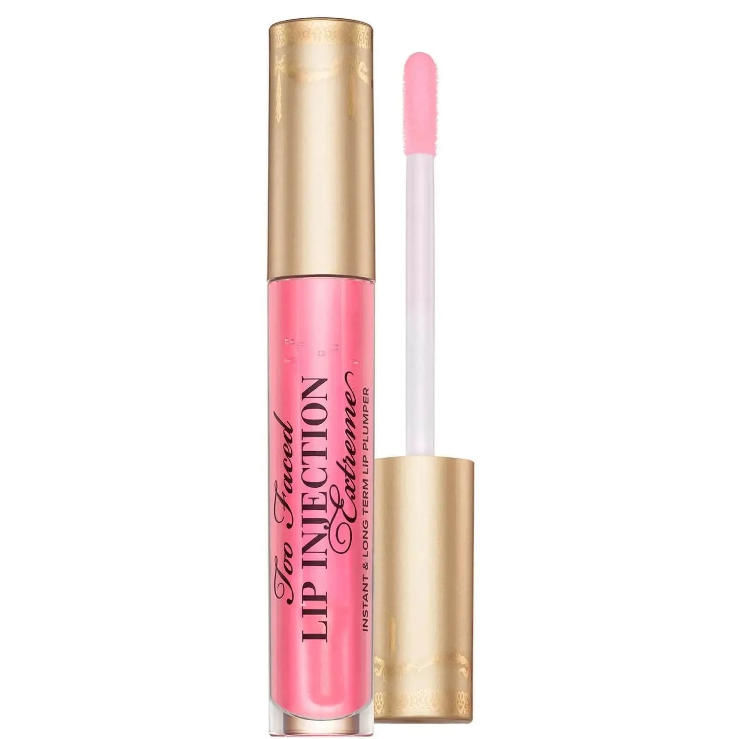 Too Faced Lip Injection Extreme Lip Plumper Gloss Bubblegum Yum - warm light pink