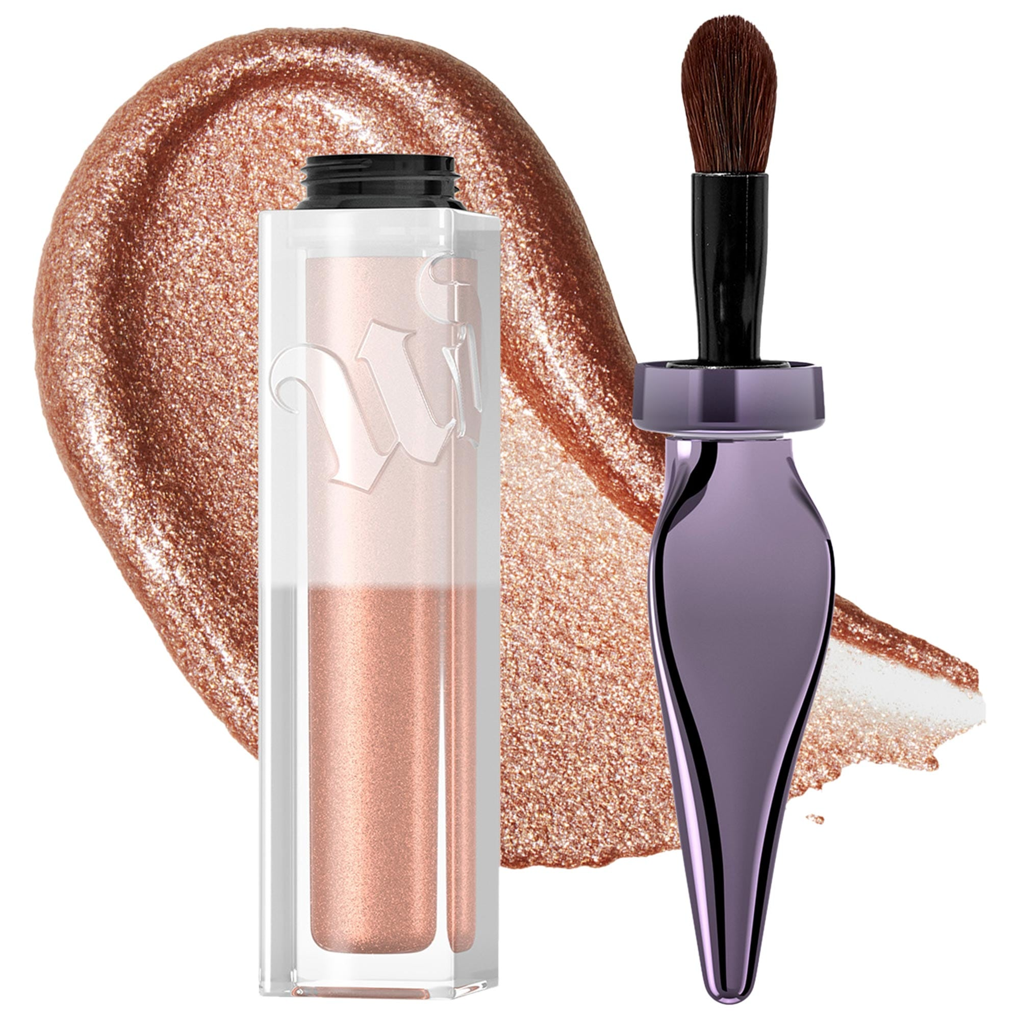 Urban Decay 24/7 Glaze-On Shimmer Liquid Eyeshadow Sugar Twist - rose gold shimmer