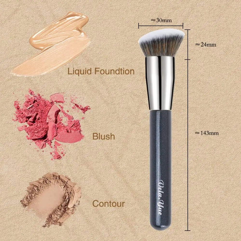 Vela.Yue Brush Set Foundation & Concealer