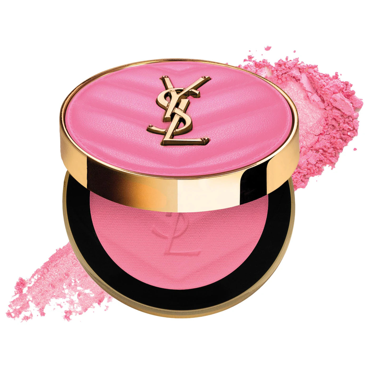 YSL Yves Saint Laurent Make Me Blush 24H Buildable Powder Blush 87 Pink Voltage