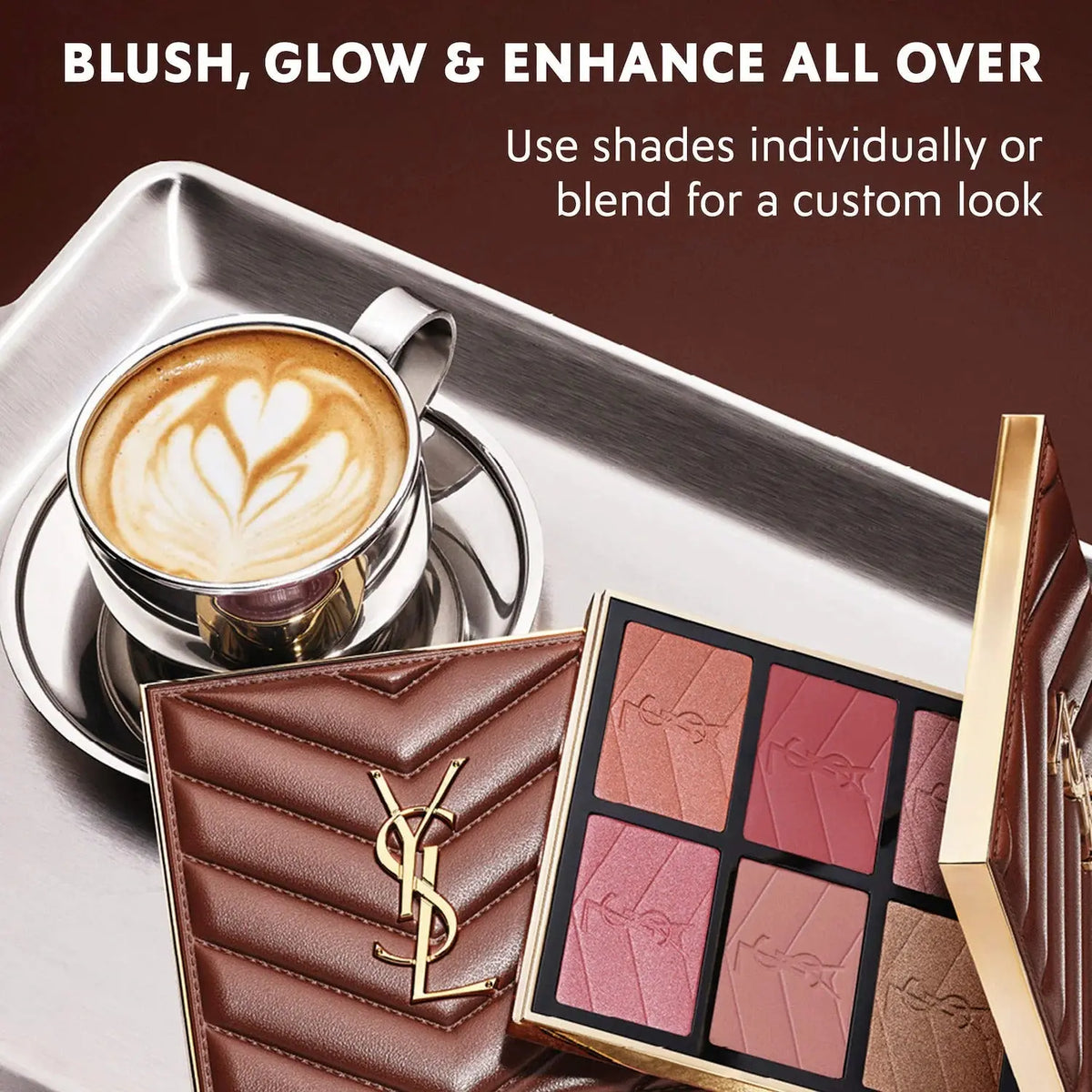Yves Saint Laurent YSL Brewed Reflections Couture Face Palette - 1 - light to medium