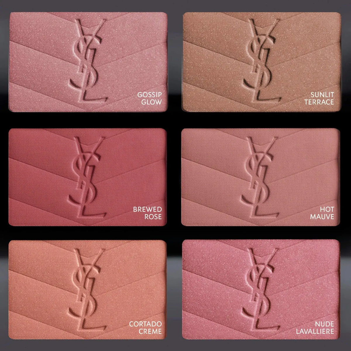 Yves Saint Laurent YSL Brewed Reflections Couture Face Palette - 1 - light to medium