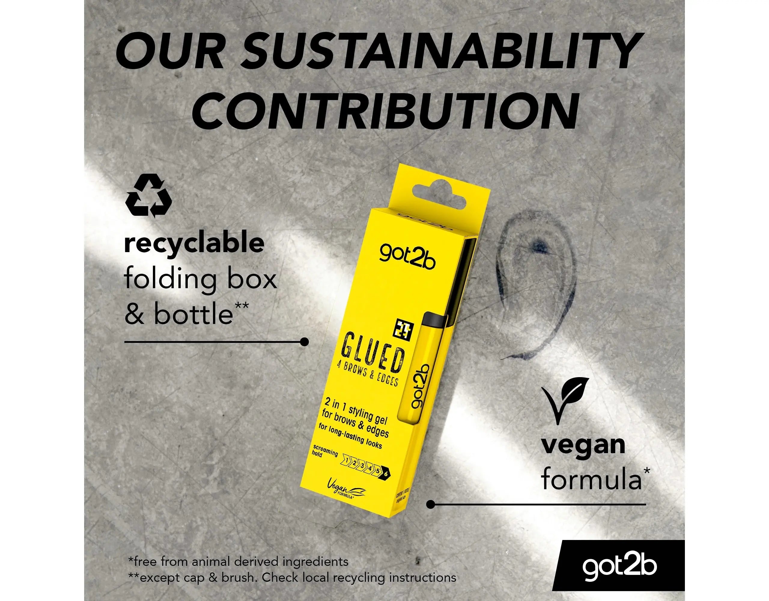 got2b Glued 4 Brows & Edges 2in1 Gel 16ml