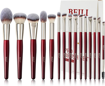 BEILI Makeup Brushes Set 15Pcs    