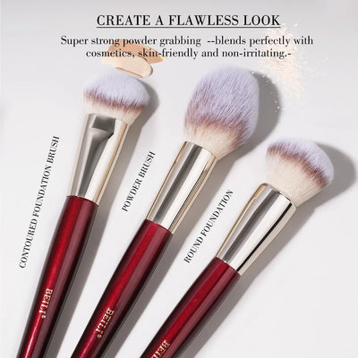 BEILI Makeup Brushes Set 9Pcs    
