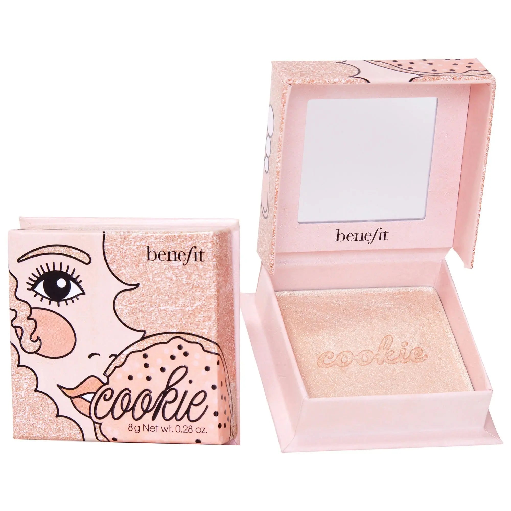 Benefit Cosmetics - Cookie and Tickle Shimmer Finish Powder Highlighters    