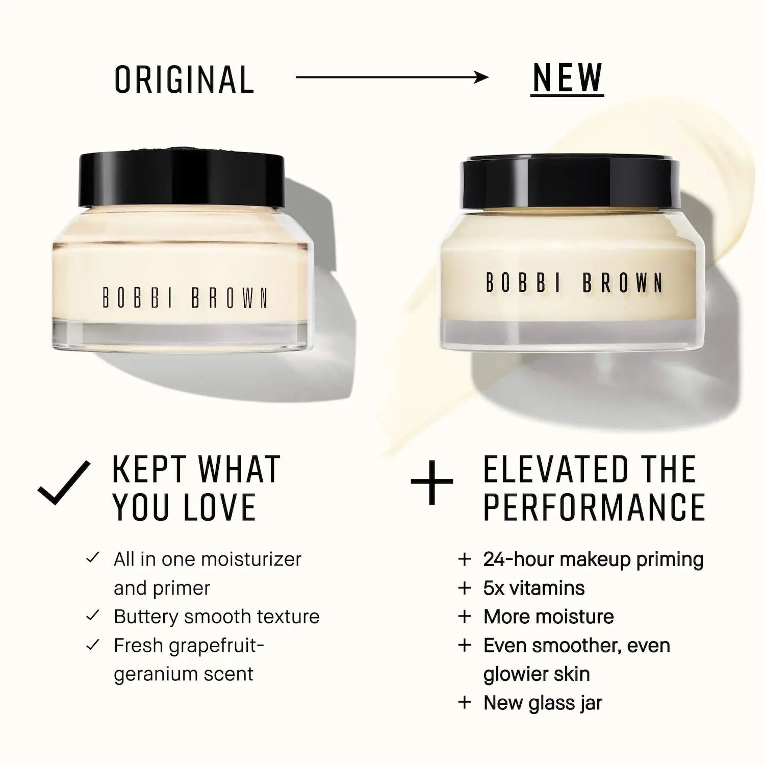Bobbi Brown  Vitamin Enriched Face Base+ Moisturizer & Primer with Vitamin C + Hyaluronic Acid - 50ml    