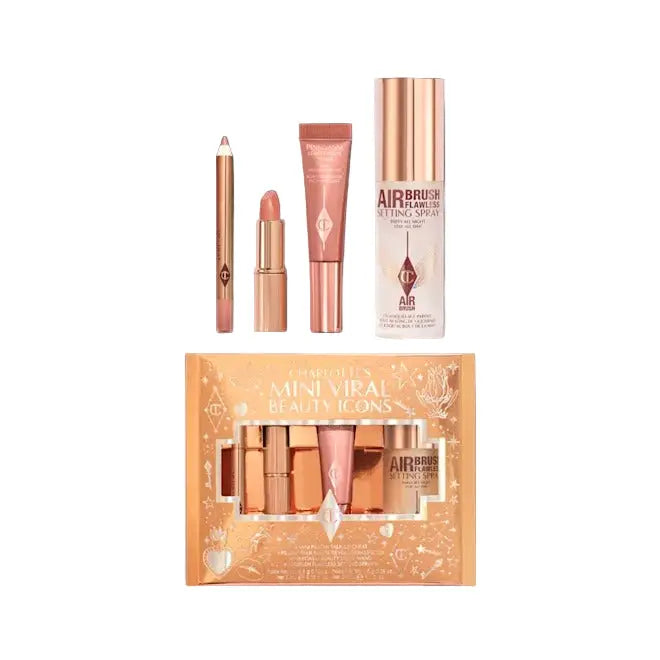 CHARLOTTE'S MINI VIRAL BEAUTY ICONS - TRAVEL SIZE MAKEUP KIT    