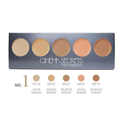 CINEMA SECRETS - ULTIMATE CORRECTOR 5-IN-1 PRO PALETTES   No.1 