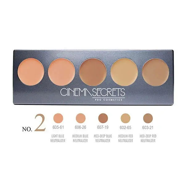 CINEMA SECRETS - ULTIMATE CORRECTOR 5-IN-1 PRO PALETTES   No.2 