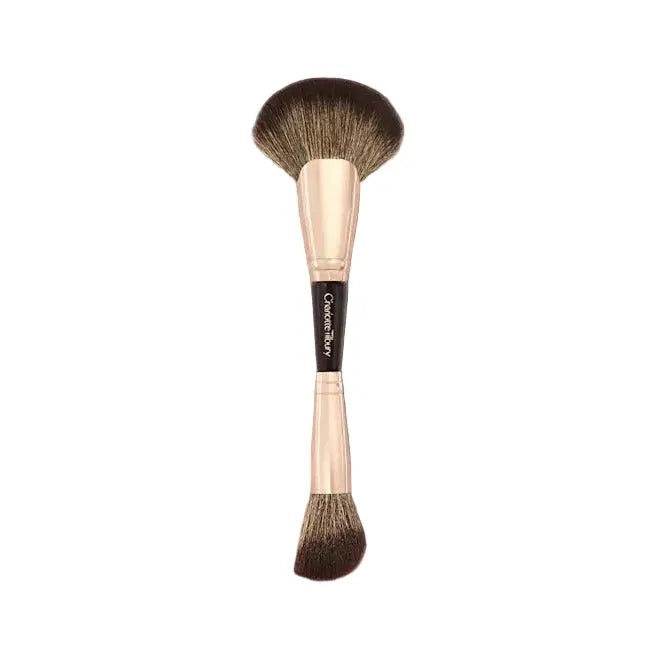 Charlotte Tilbury AIRBRUSH FLAWLESS EASY SOFT BLUR BRONZER + BLUSHER BRUSH    