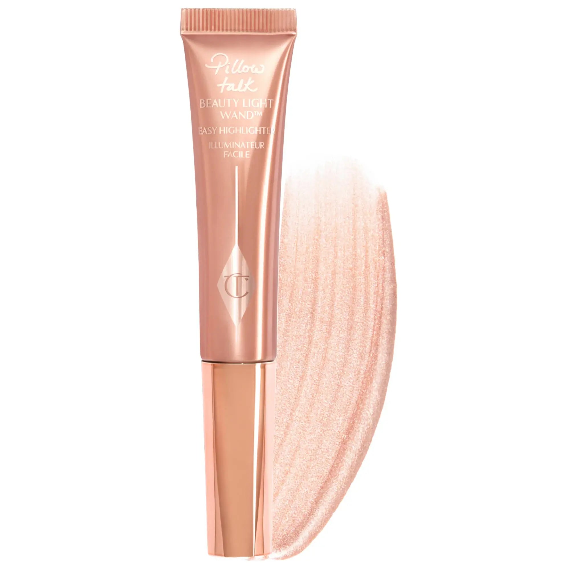 Charlotte Tilbury  Beauty Highlighter Wand   Pillow Talk - soft rose gold highlight 