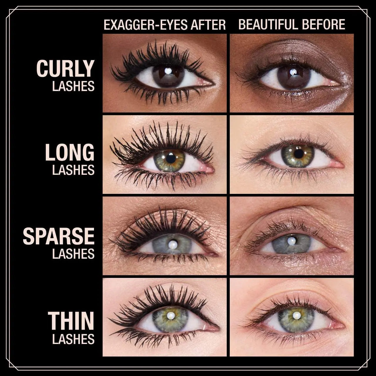 Charlotte Tilbury - Exagger-eyes Volumizing and Curling Mascara    