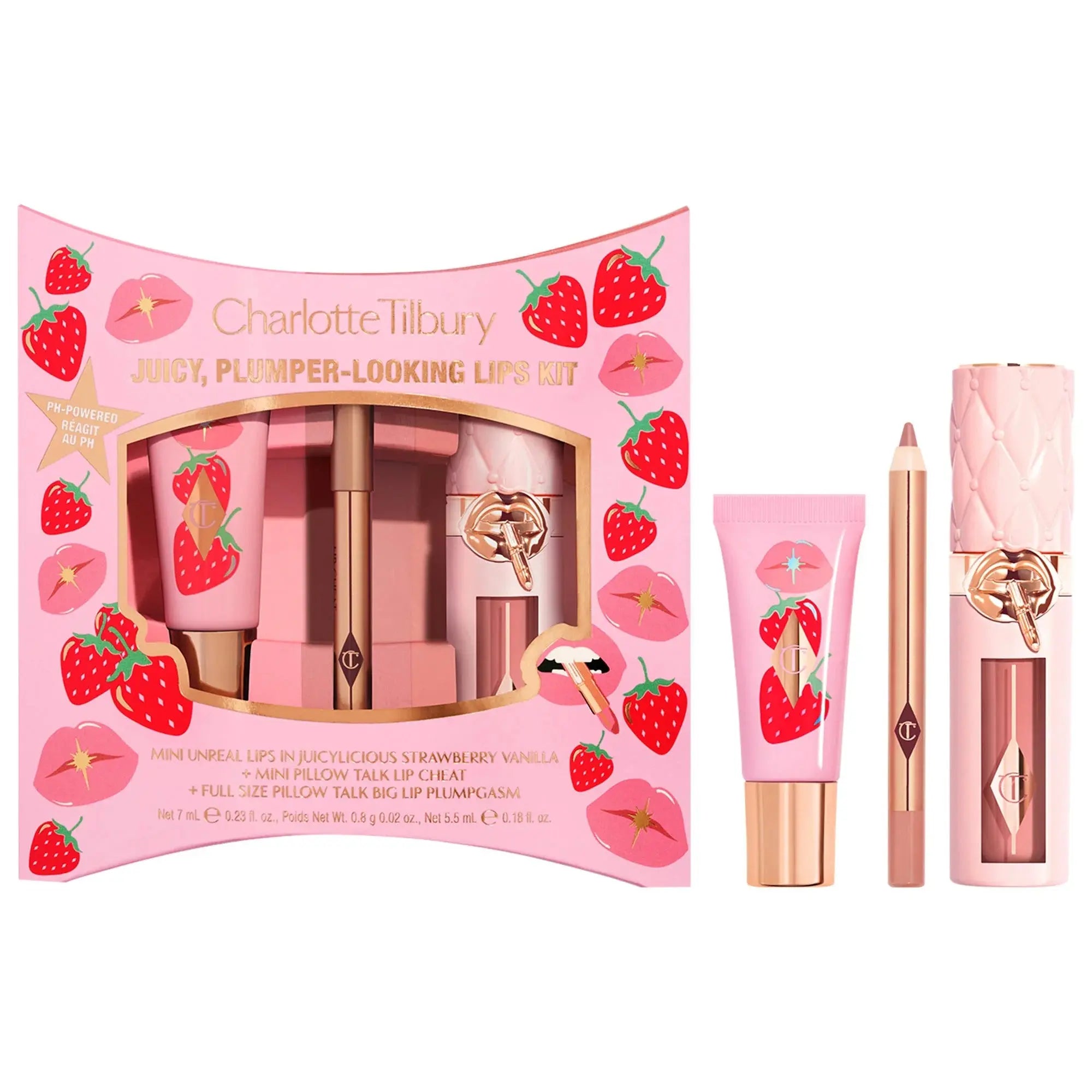 Charlotte Tilbury  Juicy, Plumper-Looking Lips Kit    