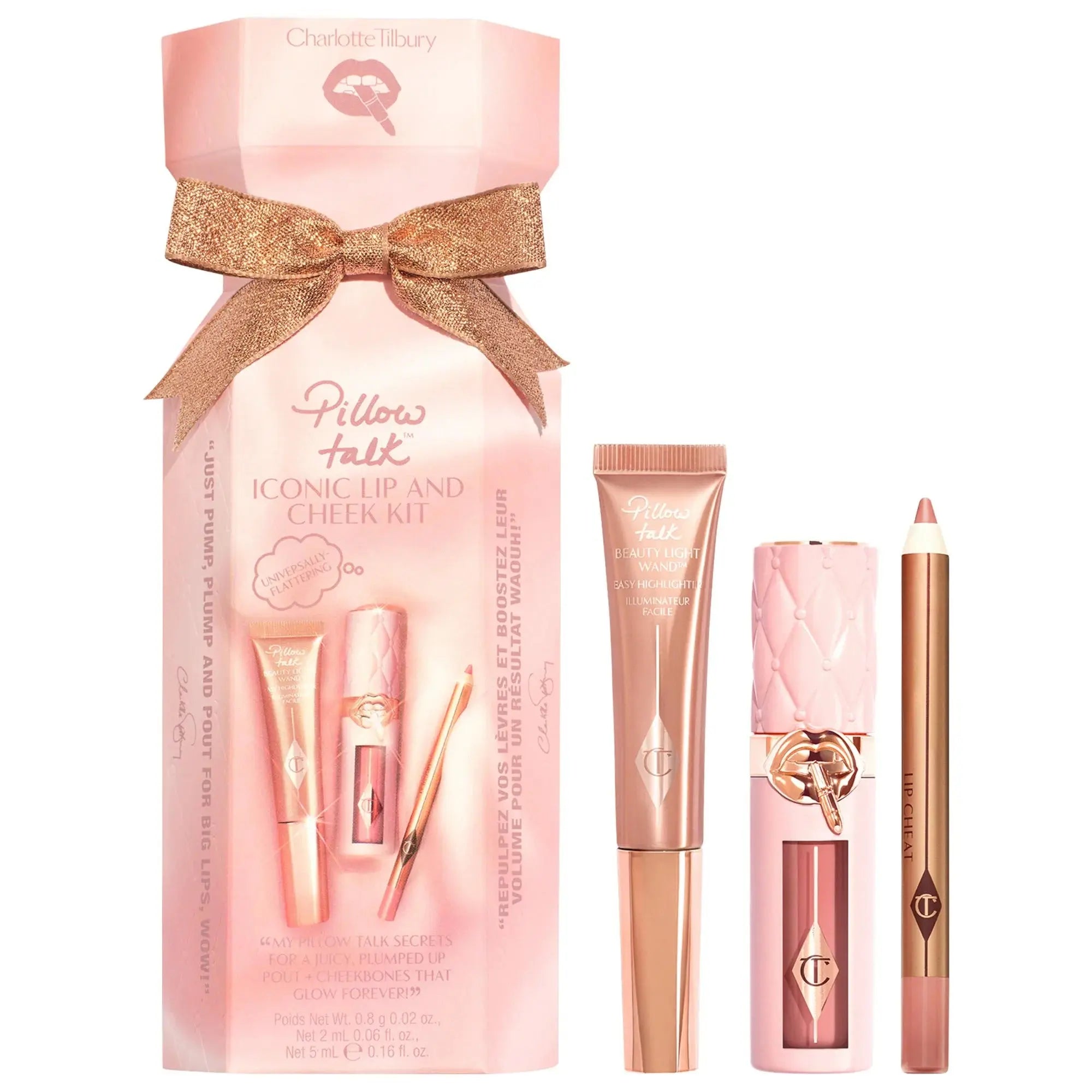 Charlotte Tilbury  Lip and Cheek Trio Makeup Set    