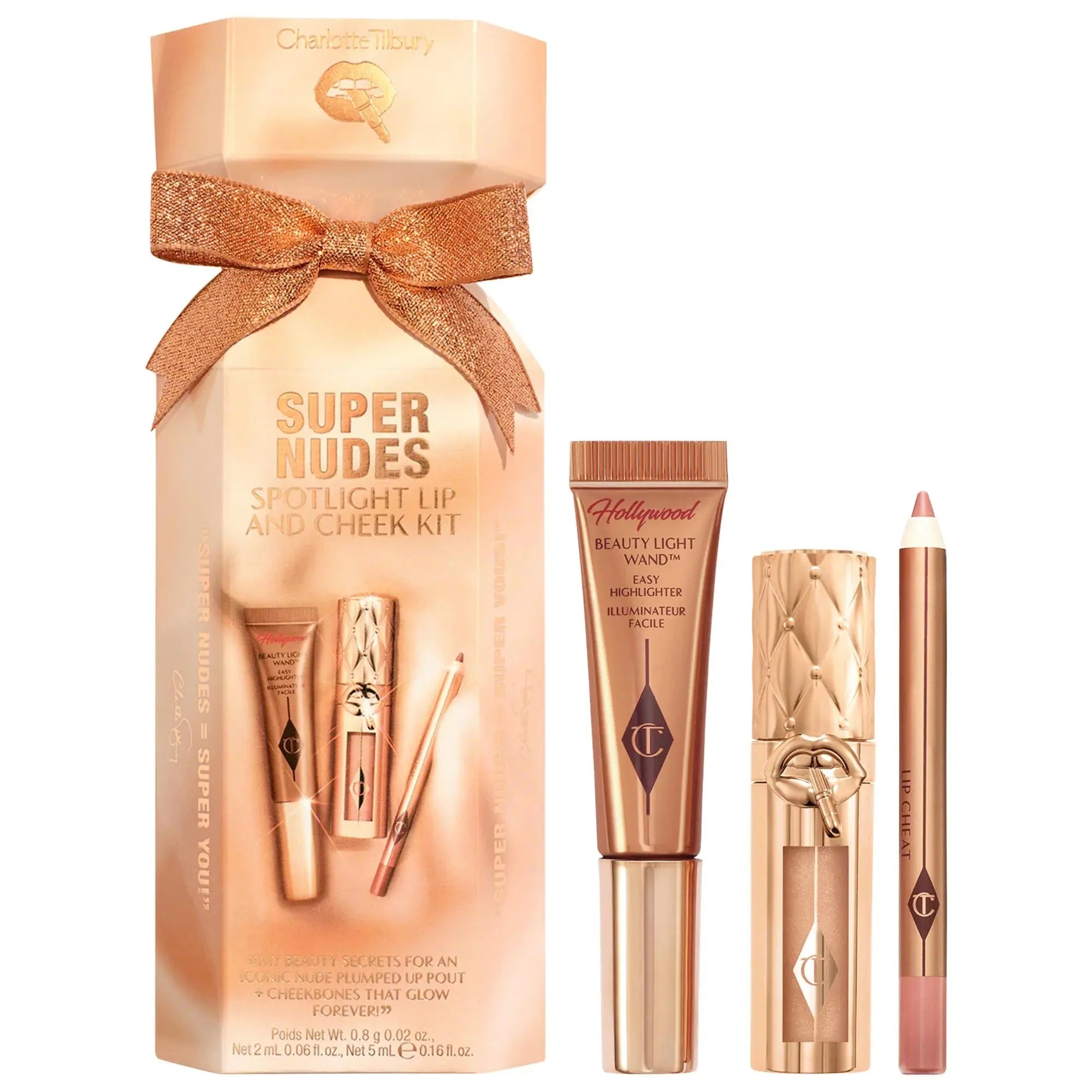 Charlotte Tilbury  Lip and Cheek Trio Makeup Set Supernudes - nude    