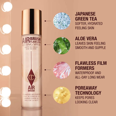 Charlotte Tilbury - Mini Airbrush Flawless Setting Spray Duo Gift Set    