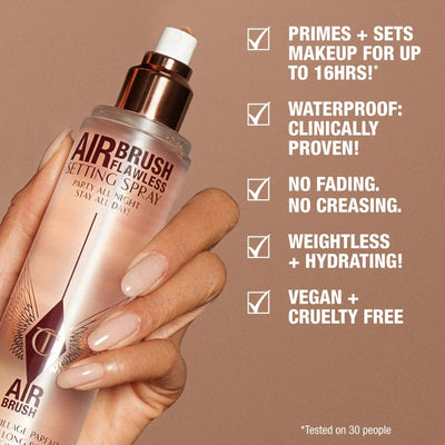 Charlotte Tilbury - Mini Airbrush Flawless Setting Spray Duo Gift Set    