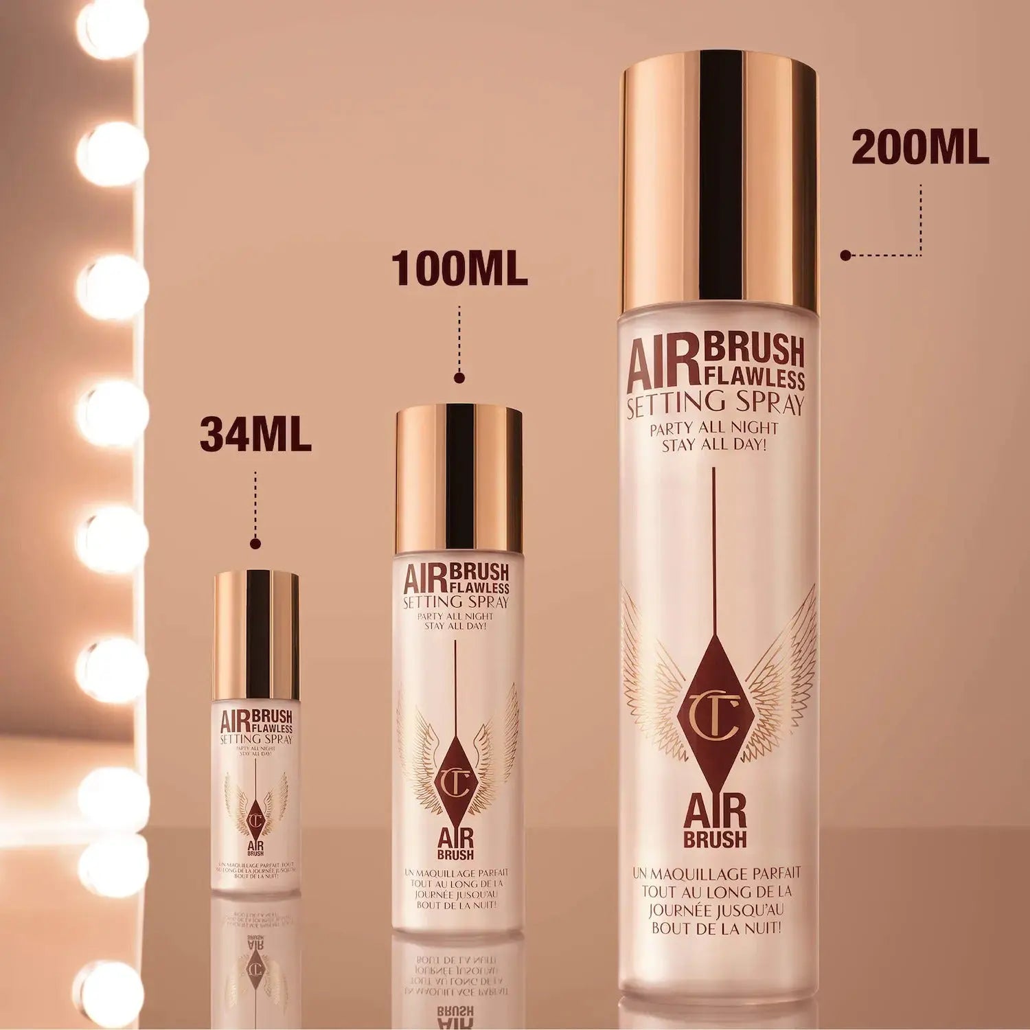 Charlotte Tilbury - Mini Airbrush Flawless Setting Spray Duo Gift Set    
