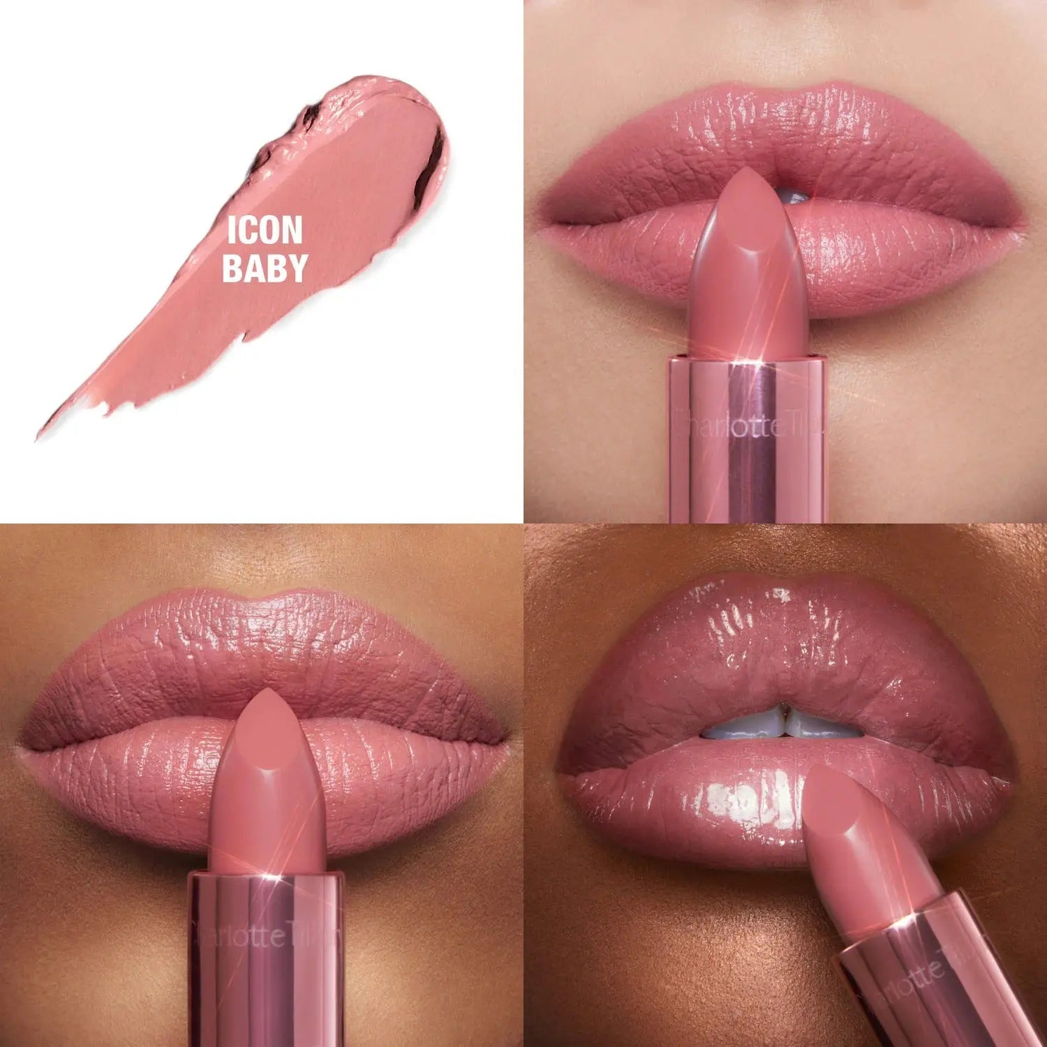 Charlotte Tilbury  Mini Iconic Hollywood Lipstick Trio Gift Set    