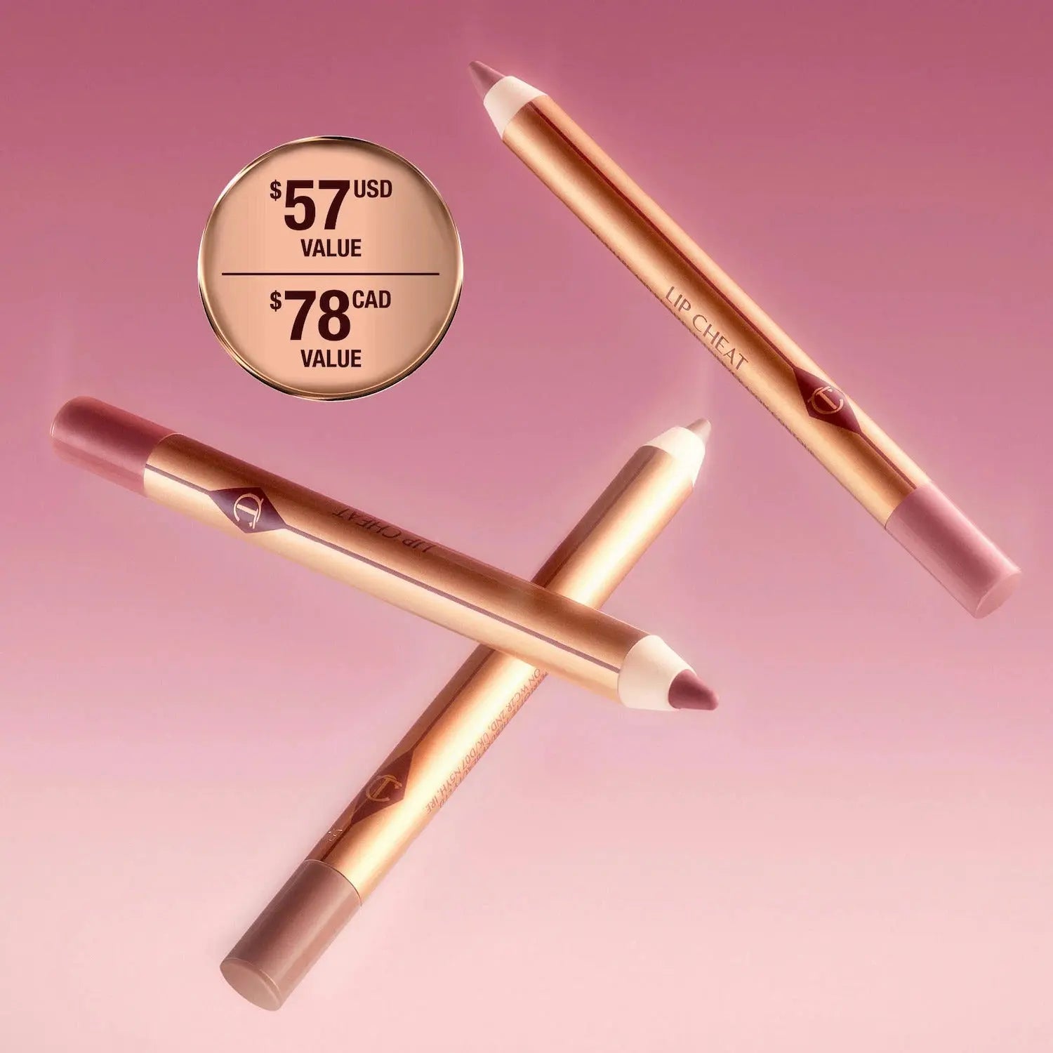 Charlotte Tilbury - Mini Iconic Lip Cheat Lip Liner Trio    