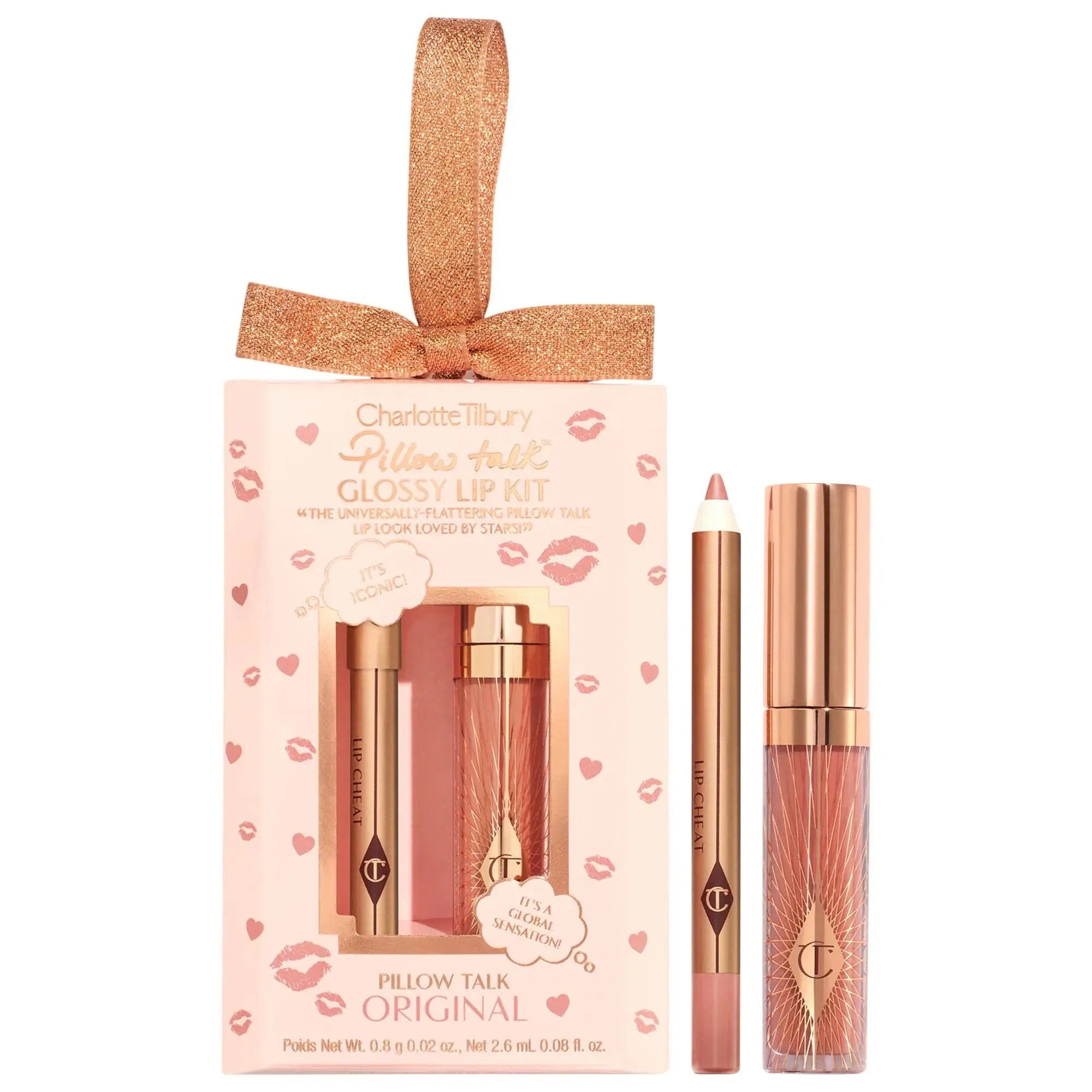 Charlotte Tilbury Mini Pillow Talk Glossy Lip Duos    