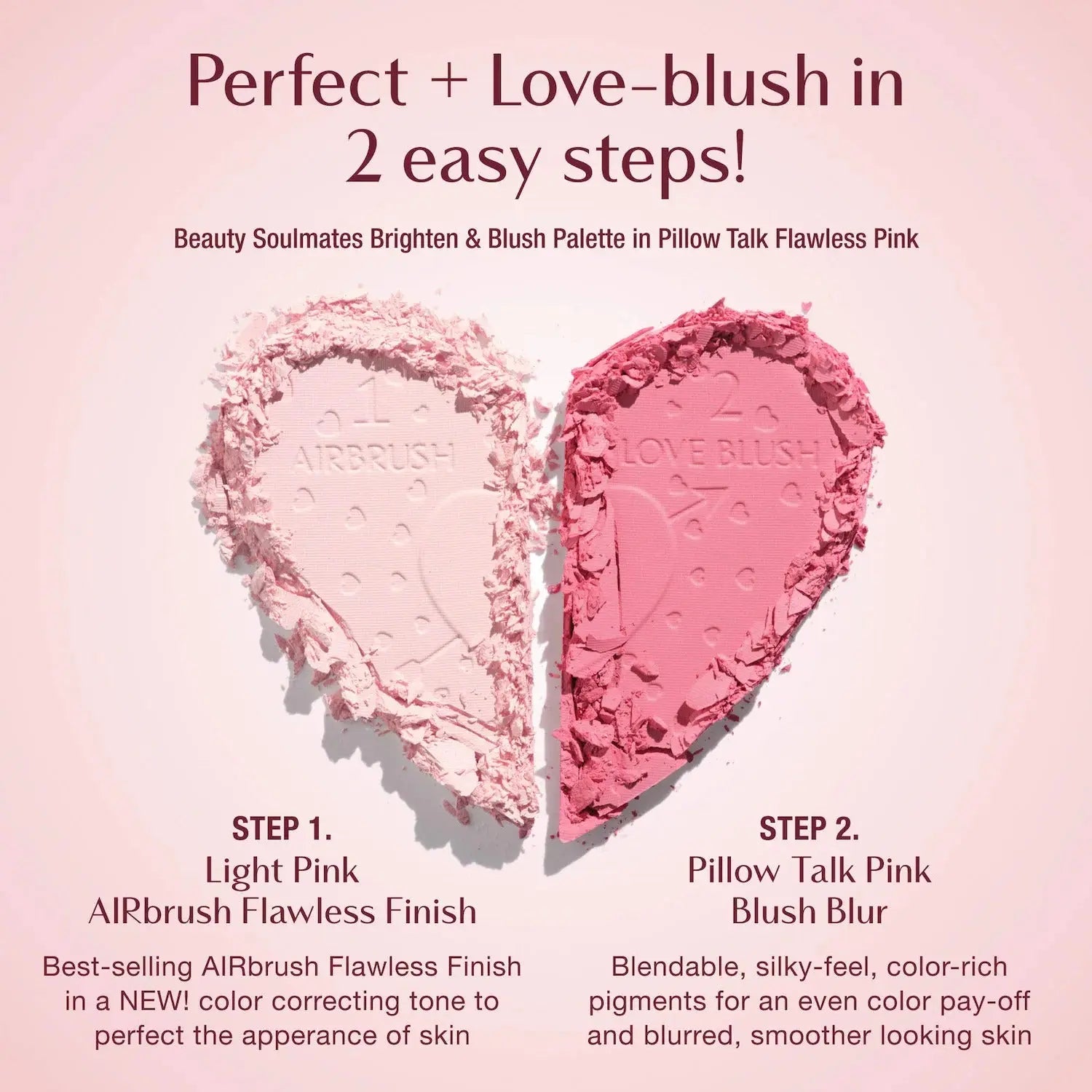 Charlotte Tilbury Pillow Talk Beauty Soulmates Face Palette    