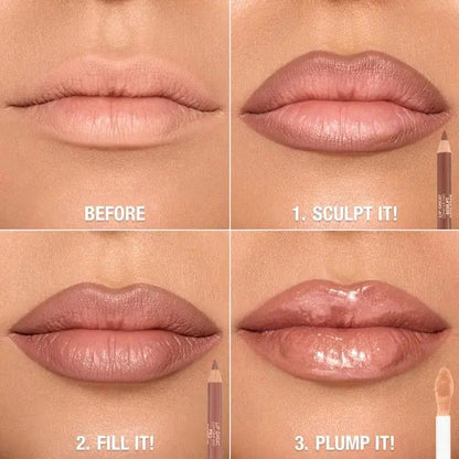 Charlotte Tilbury  Super Nudes Lip Cheat Contour Duo Lip Liner    