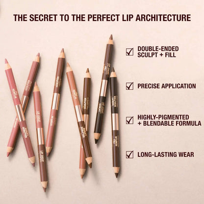 Charlotte Tilbury  Super Nudes Lip Cheat Contour Duo Lip Liner    