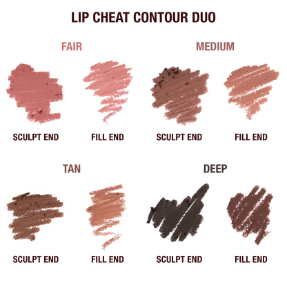 Charlotte Tilbury  Super Nudes Lip Cheat Contour Duo Lip Liner    