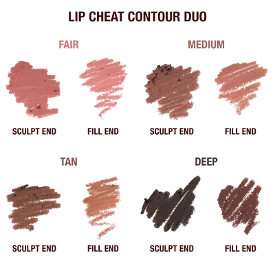 Charlotte Tilbury  Super Nudes Lip Cheat Contour Duo Lip Liner    