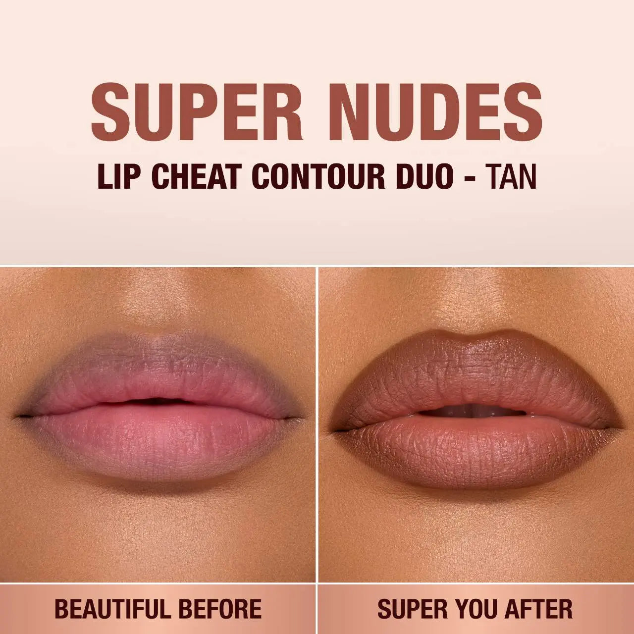 Charlotte Tilbury  Super Nudes Lip Cheat Contour Duo Lip Liner    