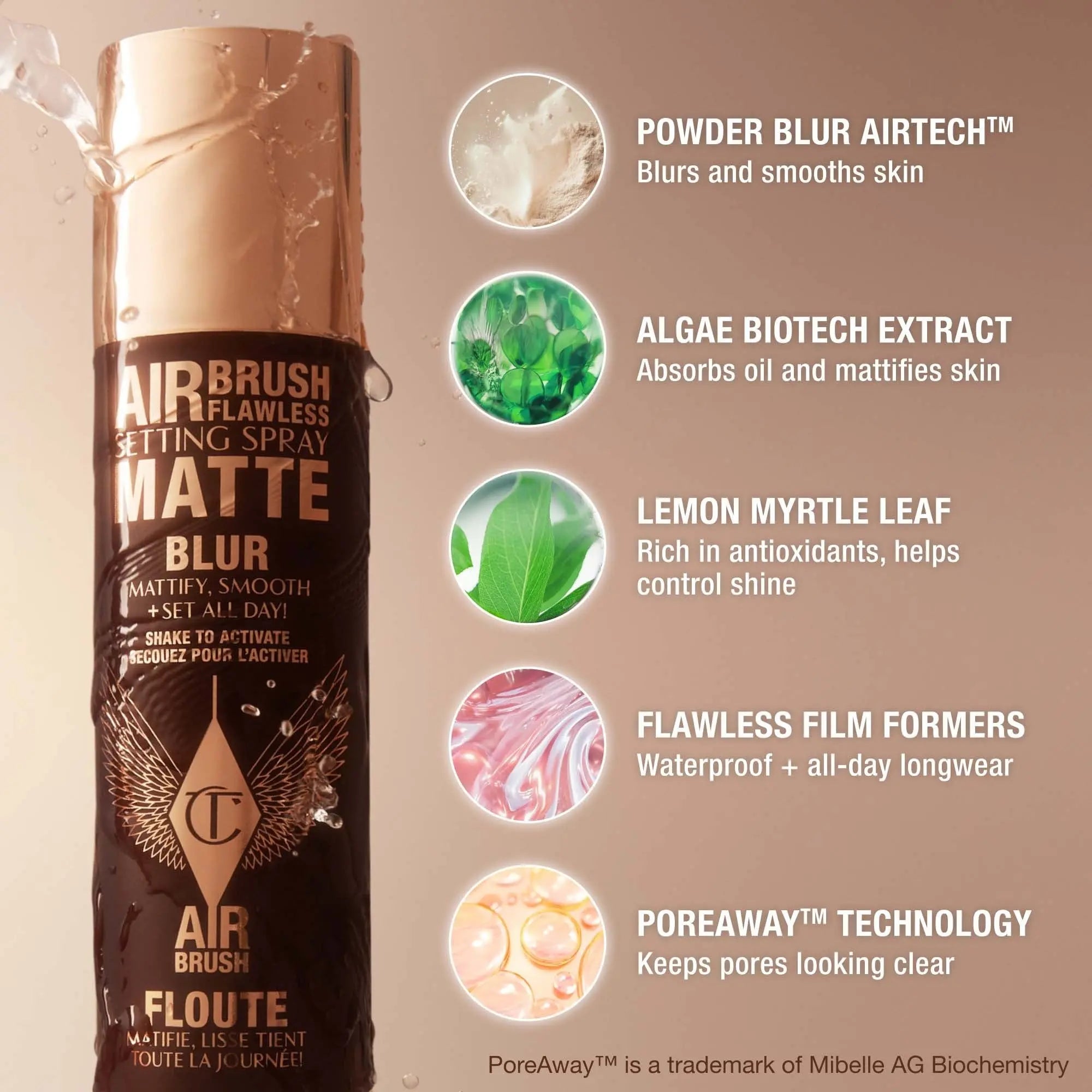 Charlotte tilbury Airbrush Flawless Setting Spray - Matte 100ml    