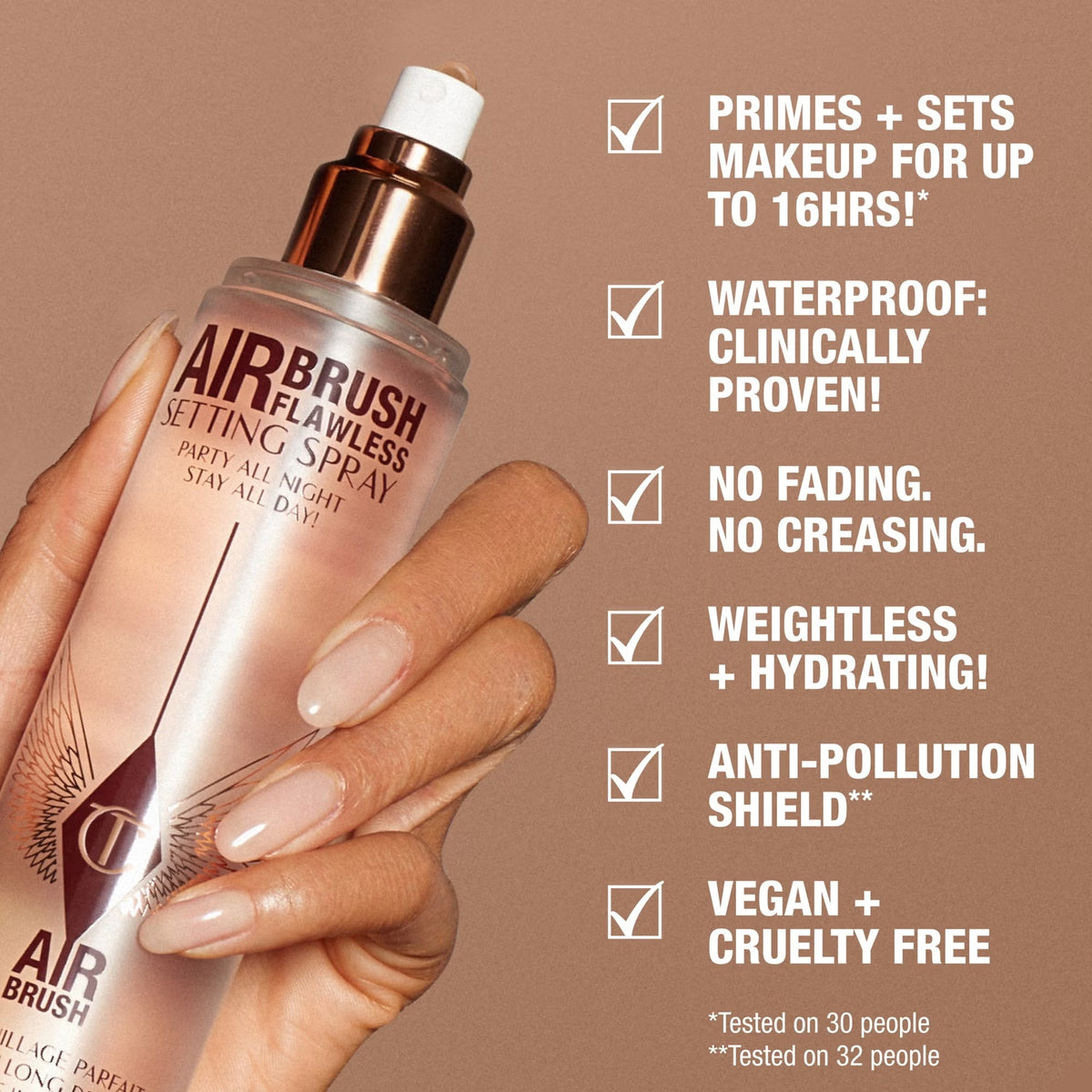Charlotte Tilbury Airbrush Flawless Setting Spray Duo    