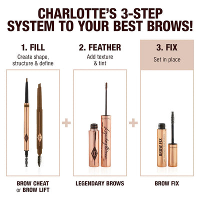 Charlotte Tilbury  Brow Fix Clear Eyebrow Gel    