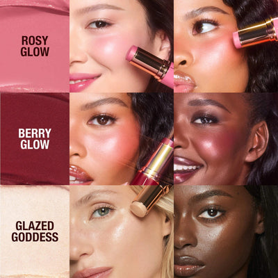Charlotte Tilbury  Mini Unreal Blush + Glow Trio    