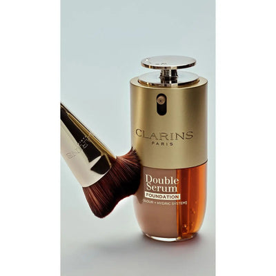 Clarins Double Serum Gua Sha Inspired Foundation Brush    