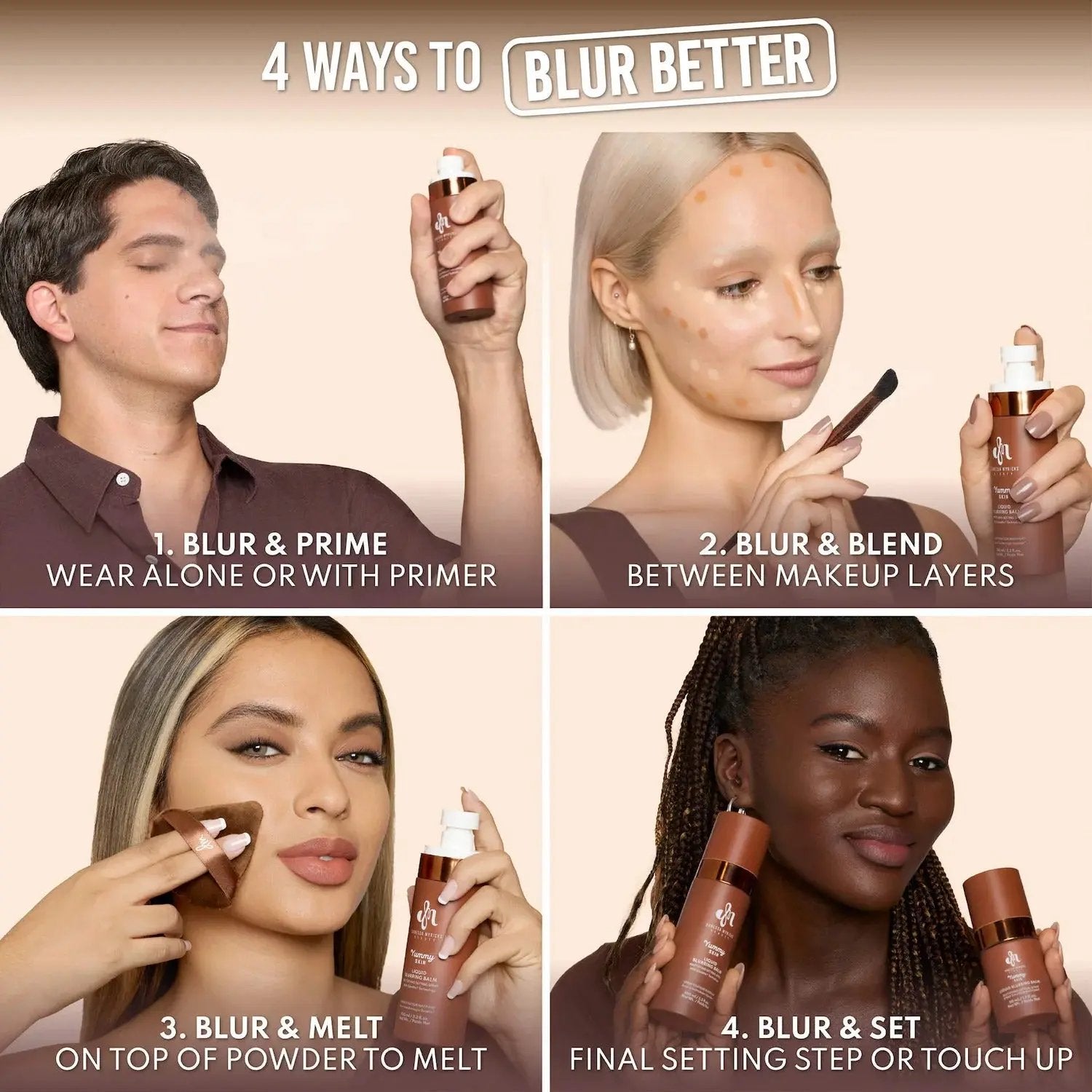 Danessa Myricks Beauty - Yummy Skin Liquid Blurring Balm Mattifying Setting Spray    