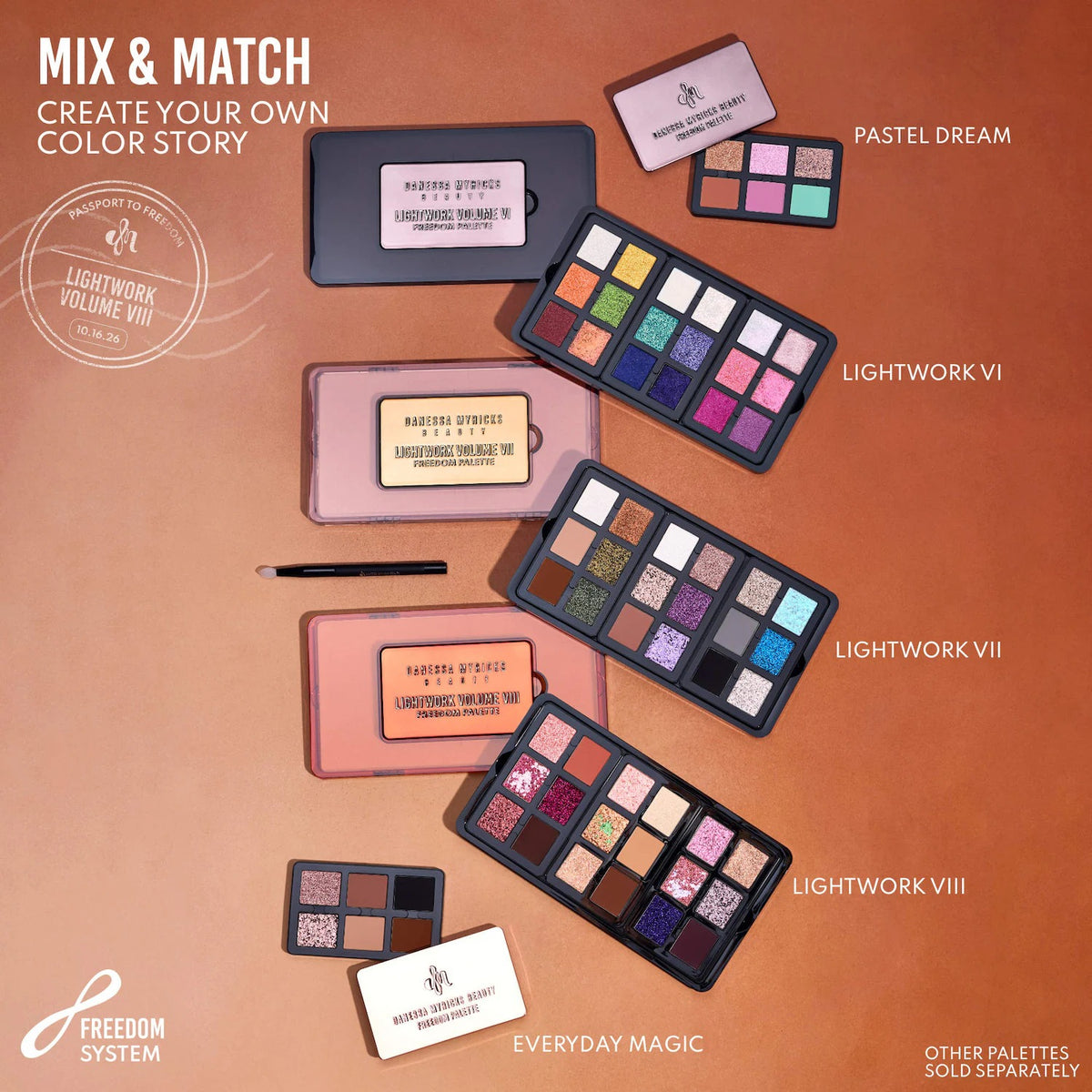 Danessa Myricks Beauty Lightwork VIII Freedom Palette    