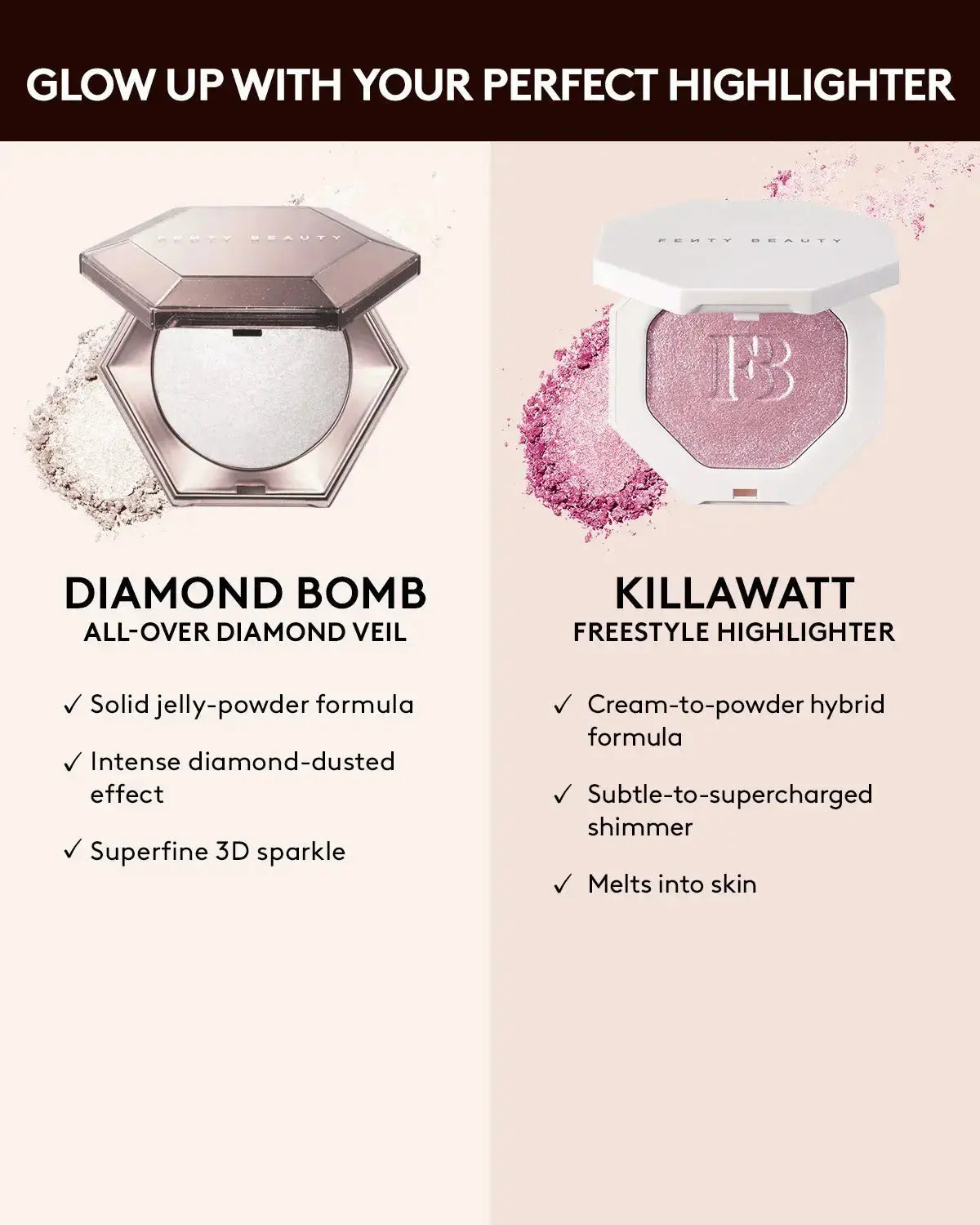 Diamond Bomb All-Over Diamond Veil  LAVENDER LUV'R    