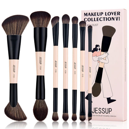 Duo-End Brush Versatility Collection 7pcs (Peach Dust) T600    