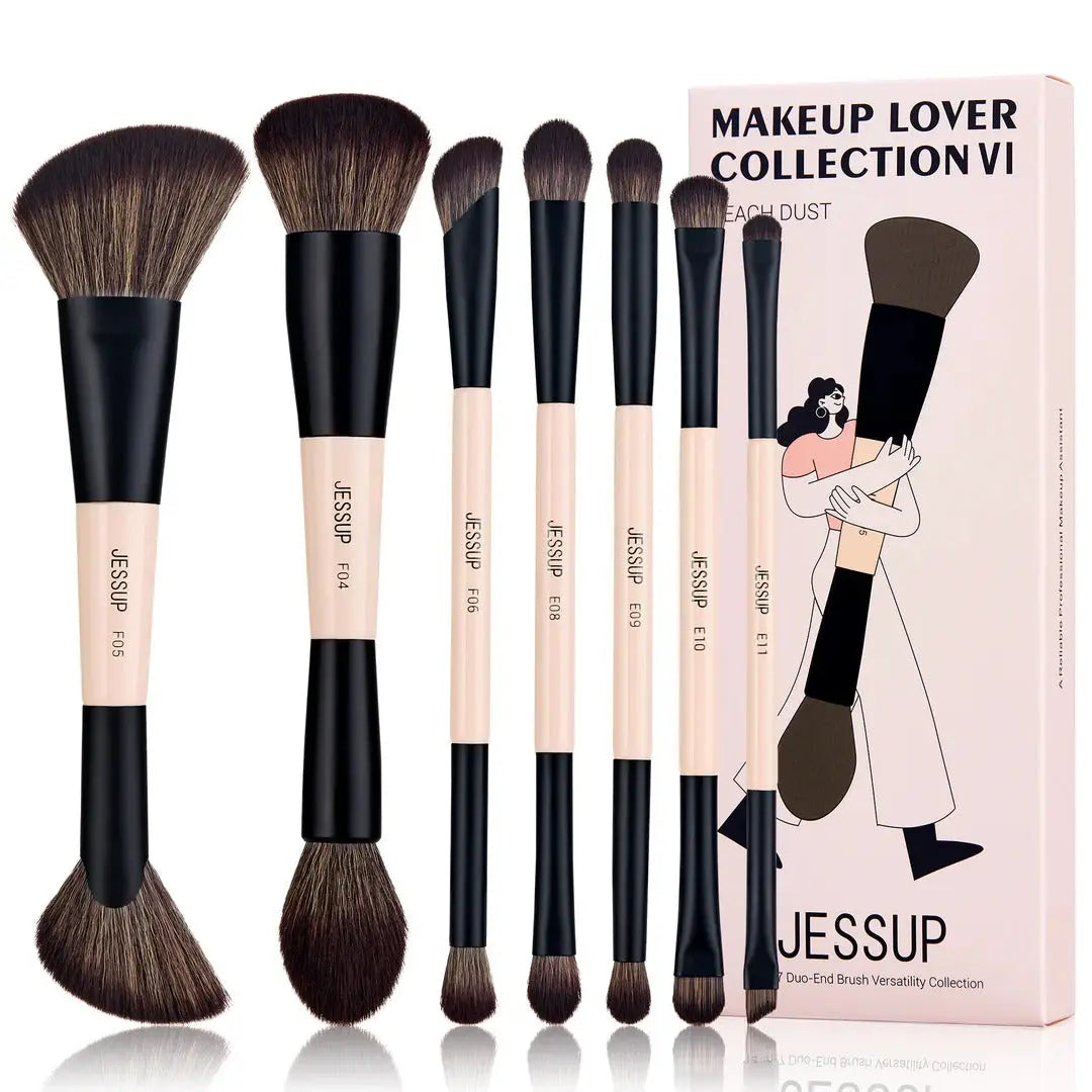 Duo-End Brush Versatility Collection 7pcs (Peach Dust) T600    