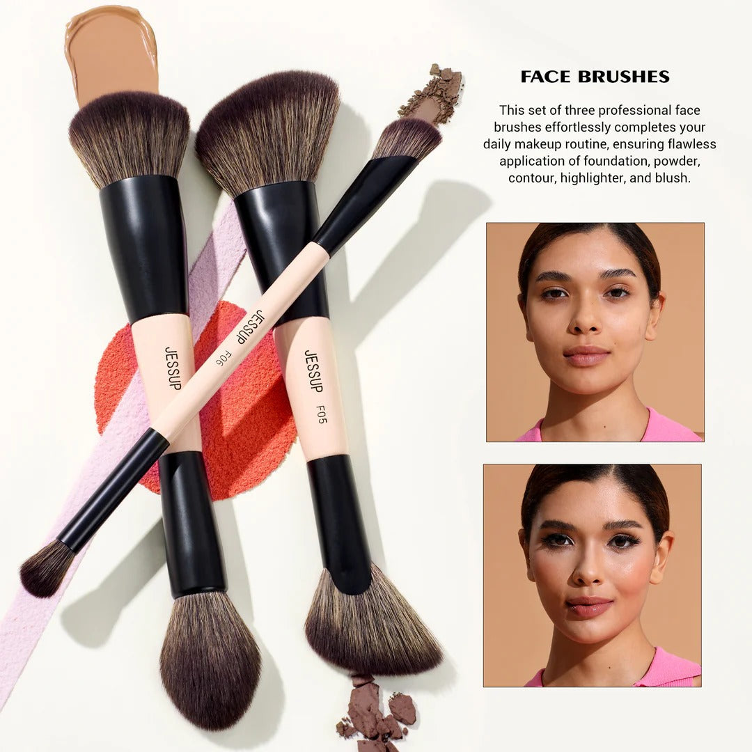 Duo-End Brush Versatility Collection 7pcs (Peach Dust) T600    